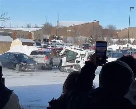 lincoln man in skid steer|lincoln nebraska video.